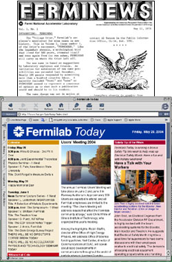 FermiNews and FermilabToday
