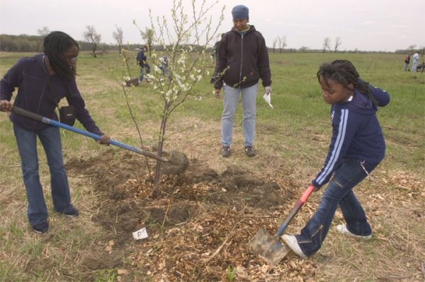 Earth Day Tree Planting