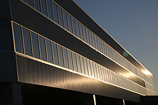 architecture, building, IARC, sunset