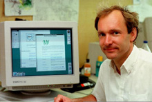 Tim Berners-Lee (Photo courtesy CERN)