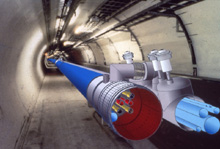 CERNs future LHC collider. (Copyright CERN)