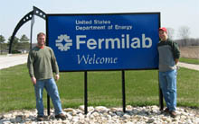 New Fermilab Welcome Sign