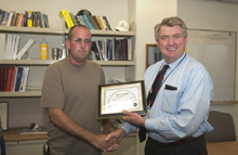 Whitaker Excavating Safety Award