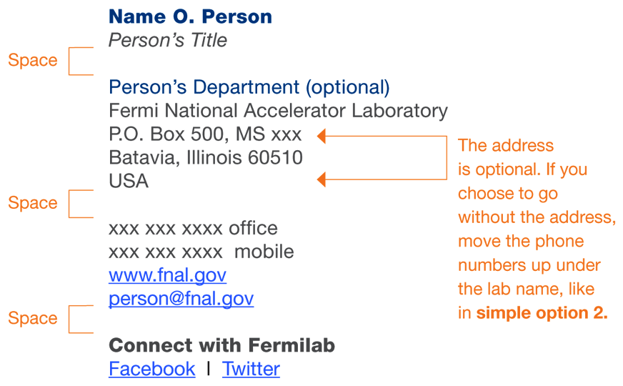 sample e-mail signature