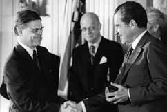 Wilson receives the Medal of Science from Richard Nixon