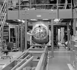 The Magnet Test Facility prepares for cooling and testing LHC superconducting magnets.