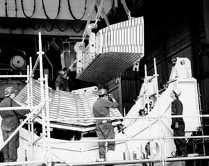 Construction of the calorimeter barrel