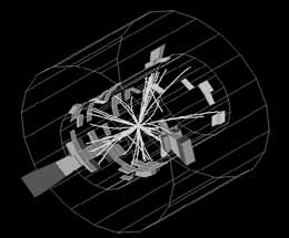 Higgs event from CDF Monte Carlo