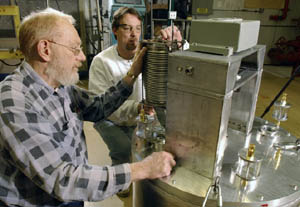 Jim Walton (left) and Jeff Wittenkeller