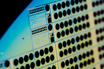 VLPC wafer for DZero future detector